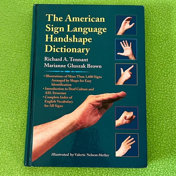 American Sign Language Handshape Dictionary Accents American Sign